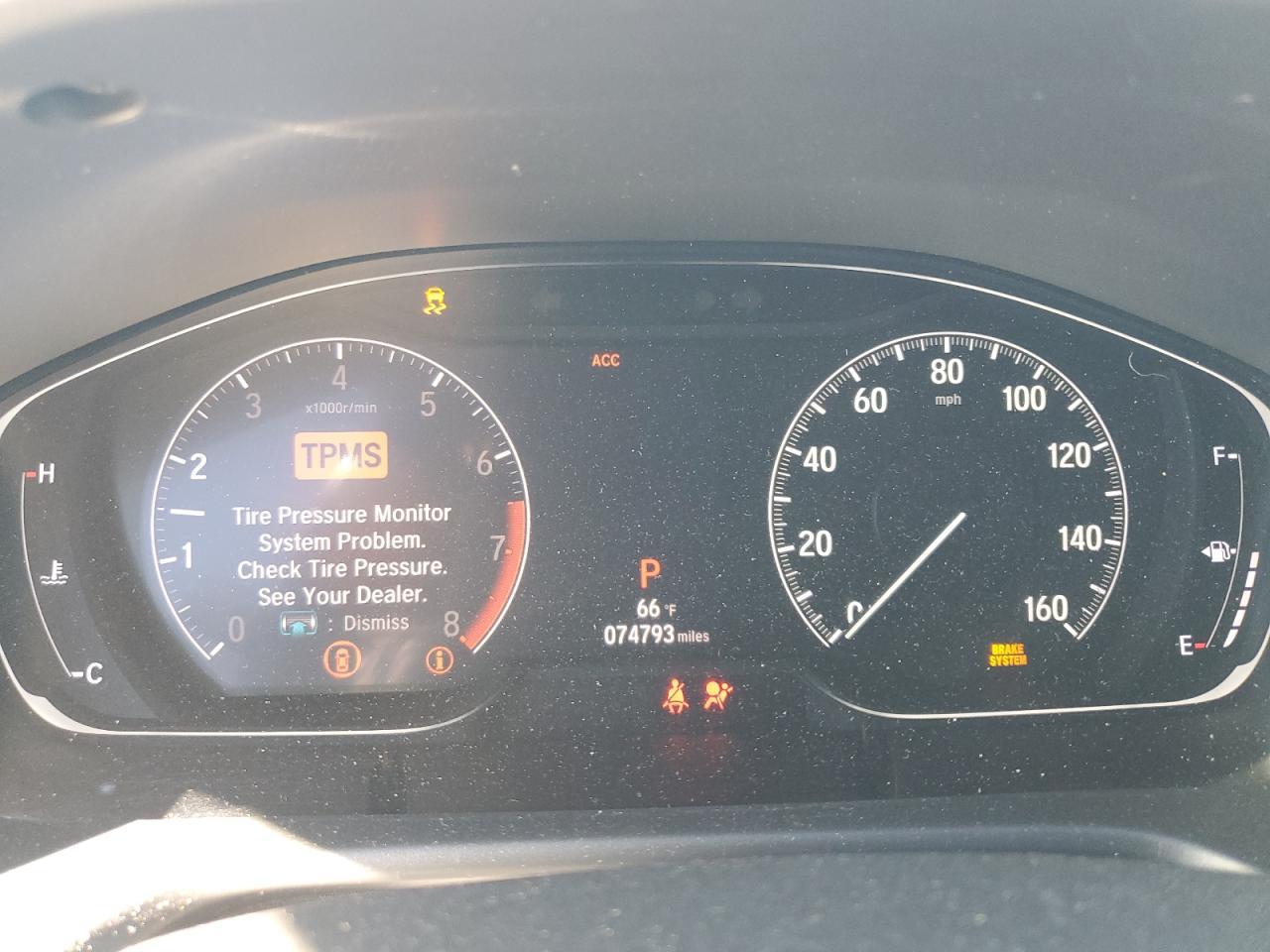2019 HONDA ACCORD