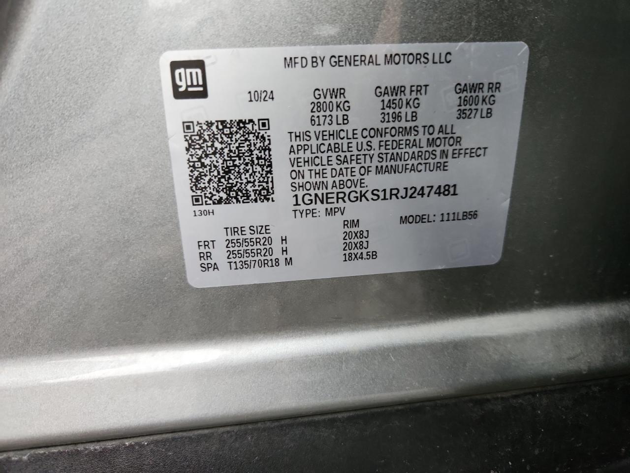 2024 CHEVROLET TRAVERSE