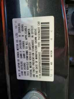 2012 ACURA TSX