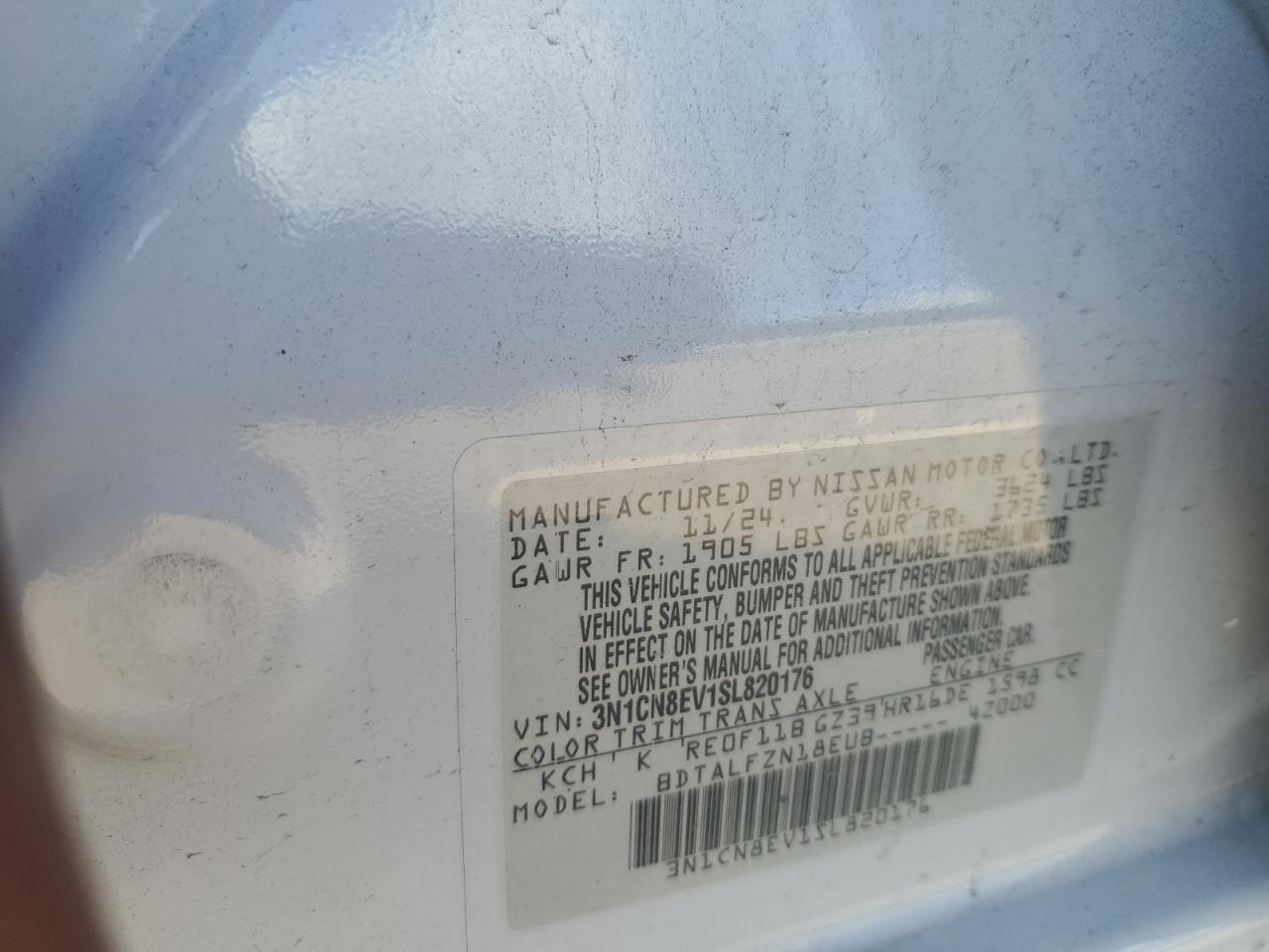 2025 NISSAN VERSA