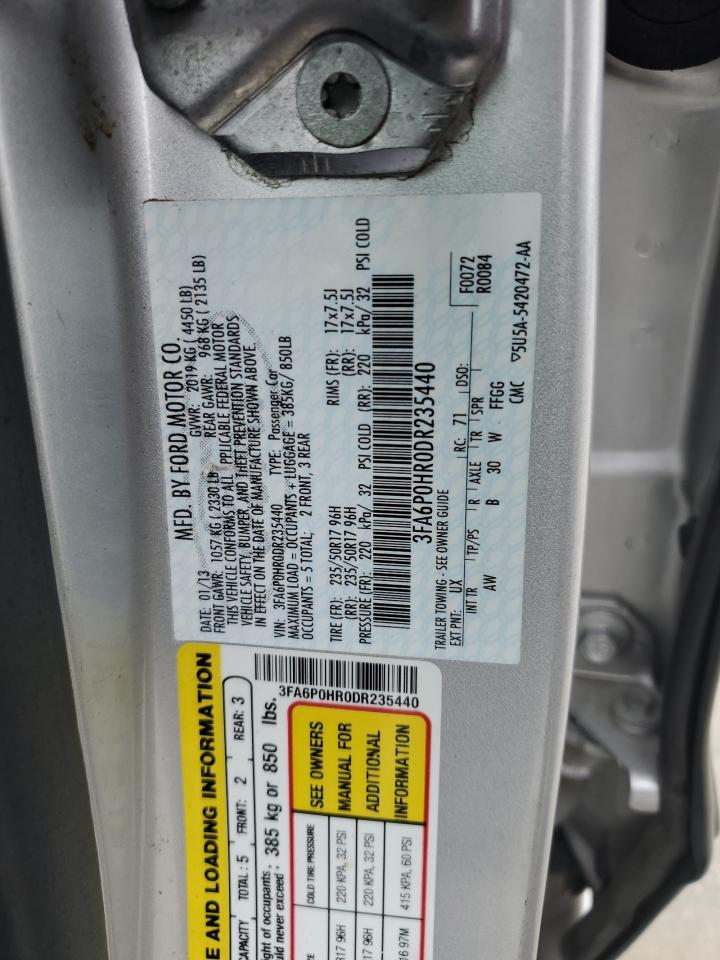 2013 FORD FUSION
