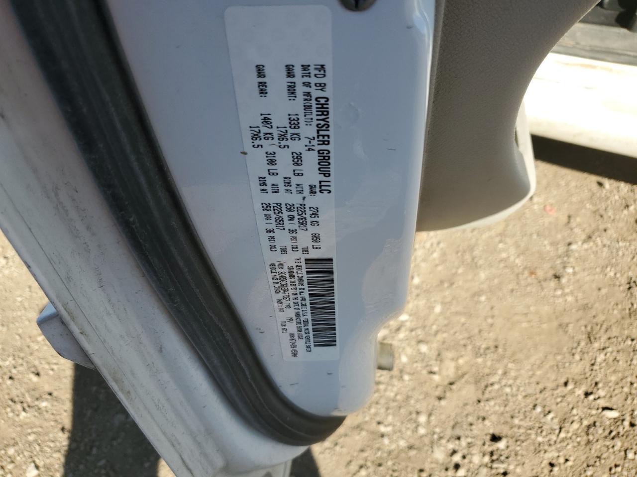 2014 DODGE GRAND CARAVAN