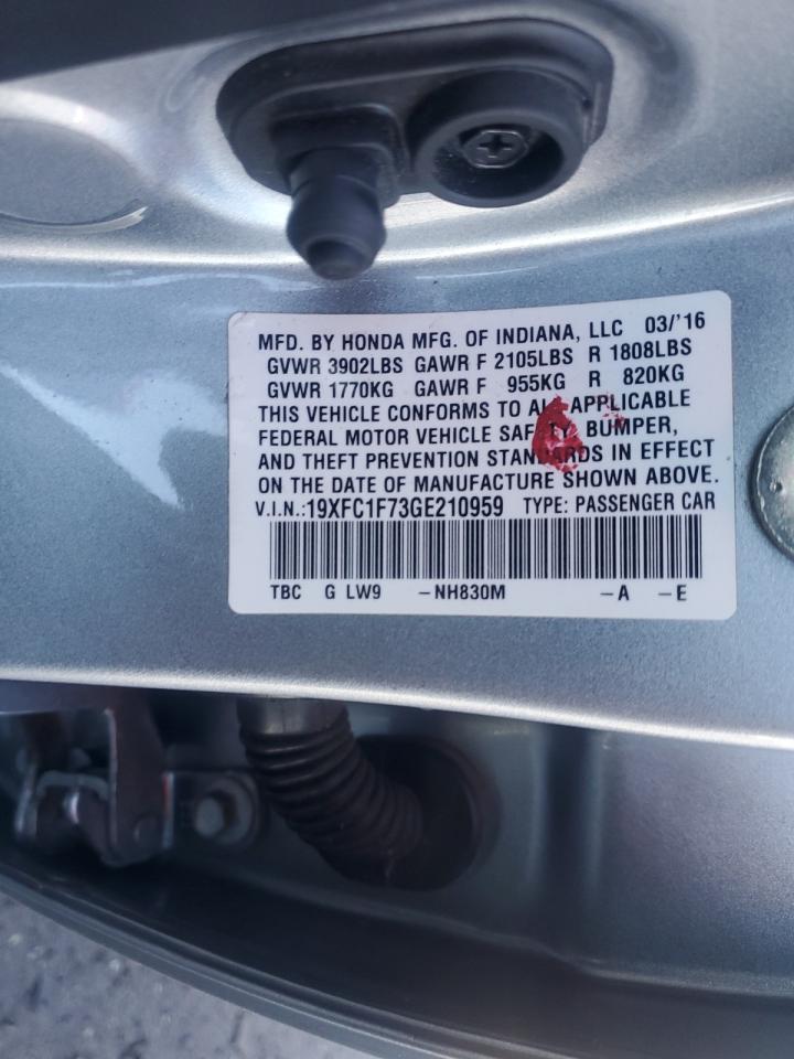 2016 HONDA CIVIC