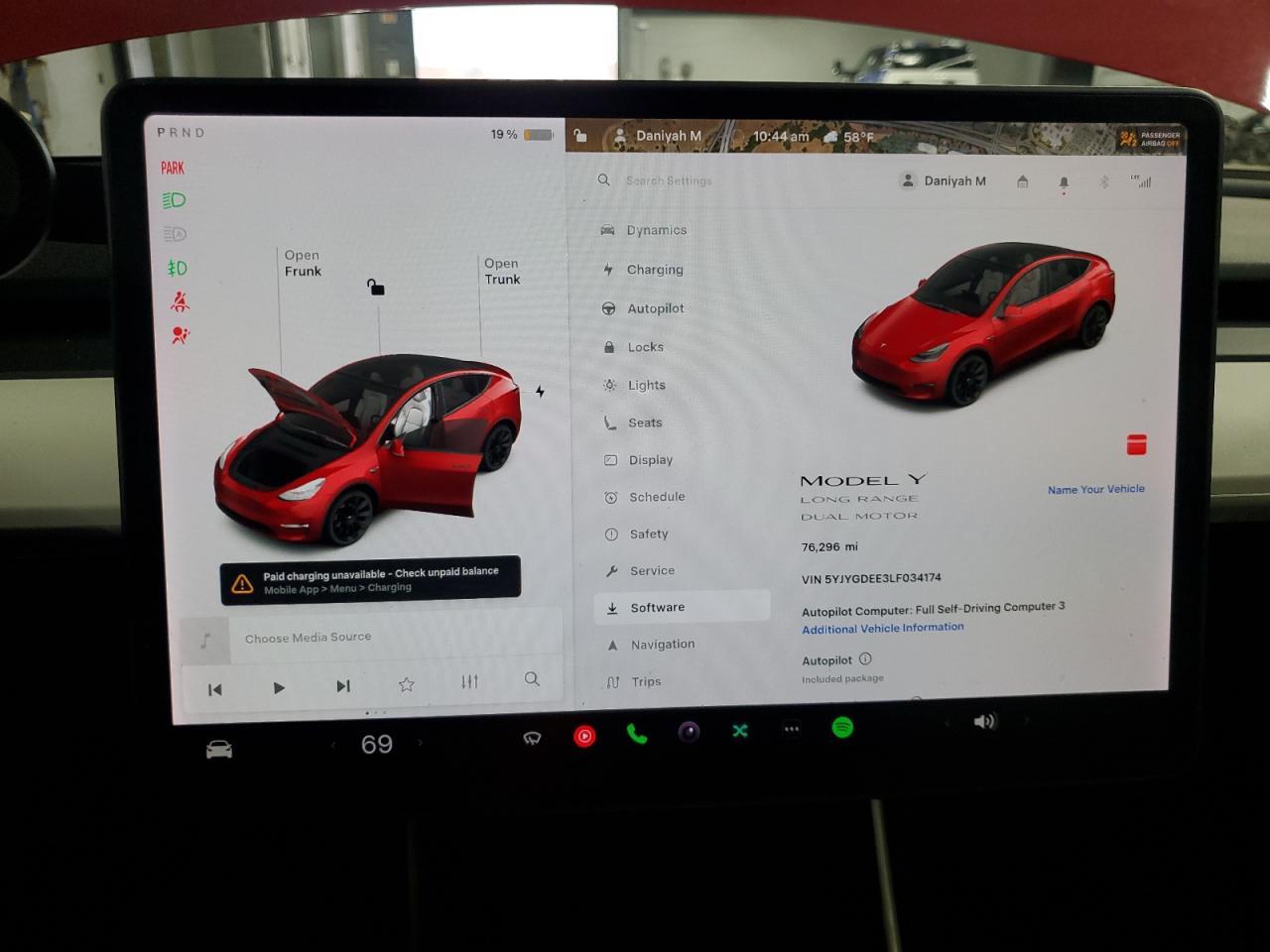 2020 TESLA MODEL Y