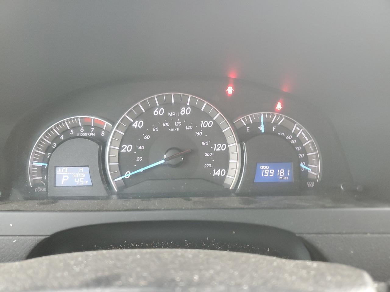 2012 TOYOTA CAMRY