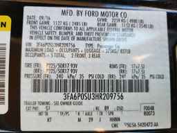 2017 FORD FUSION