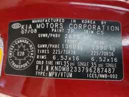 2009 KIA SEDONA