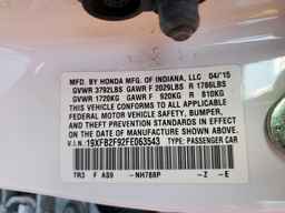 2015 HONDA CIVIC