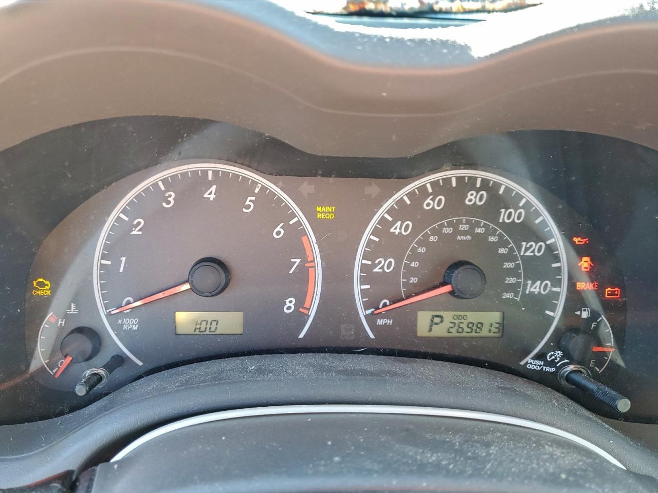 2009 TOYOTA COROLLA