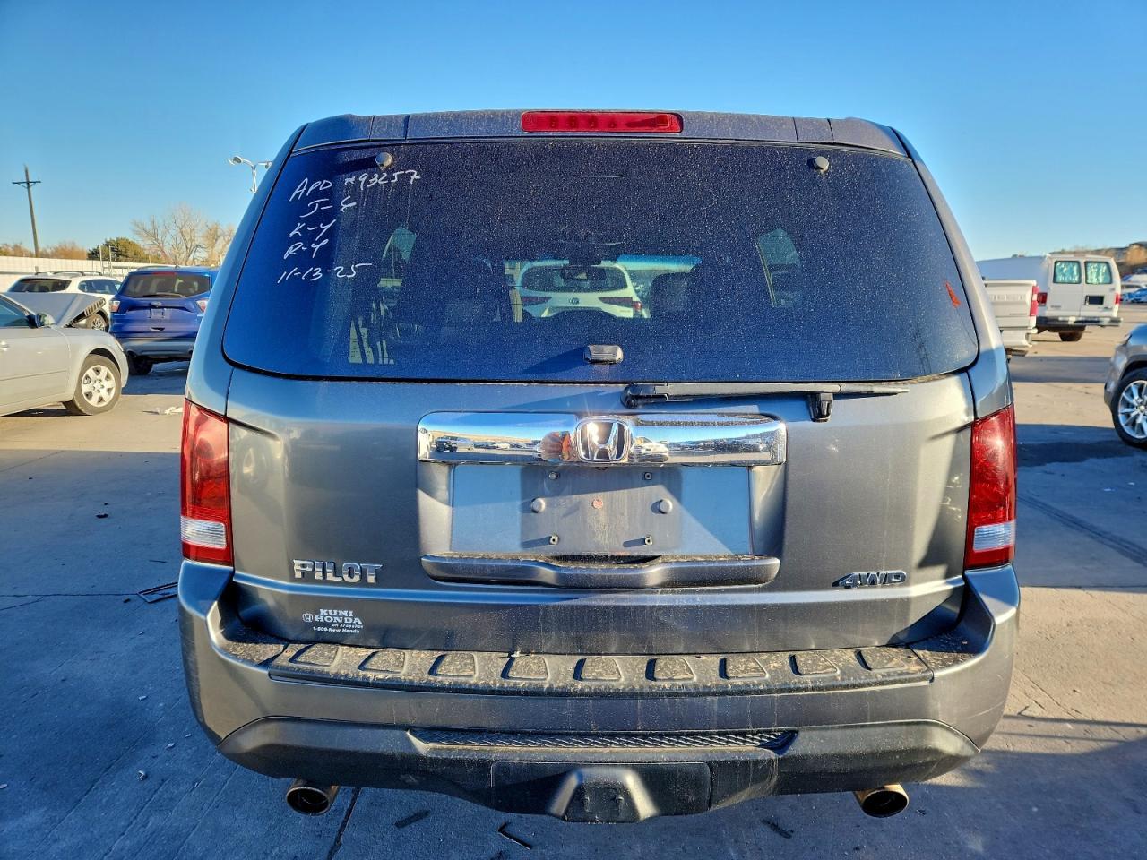 2012 HONDA PILOT