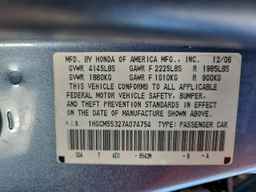 2007 HONDA ACCORD