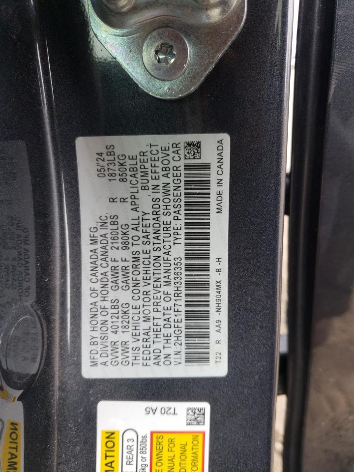 2024 HONDA CIVIC
