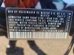 2017 VOLKSWAGEN JETTA