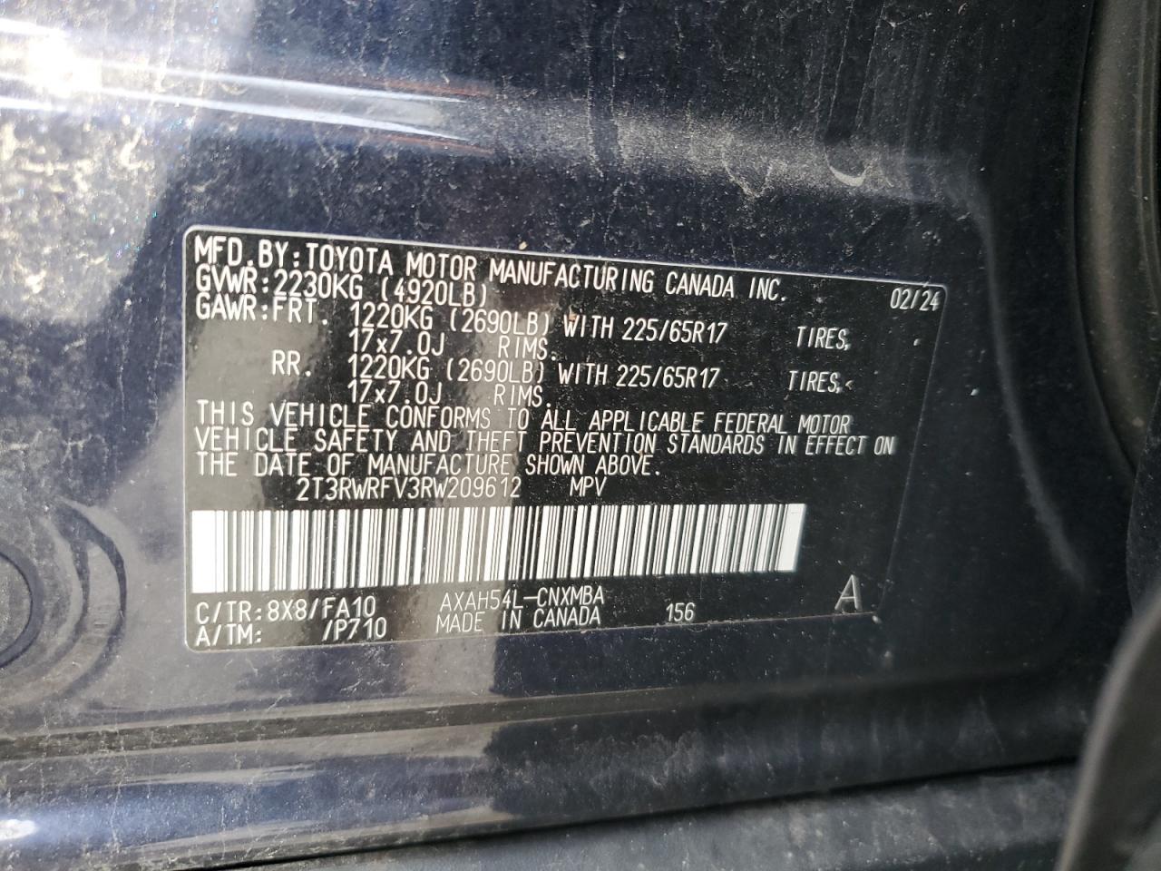2024 TOYOTA RAV4