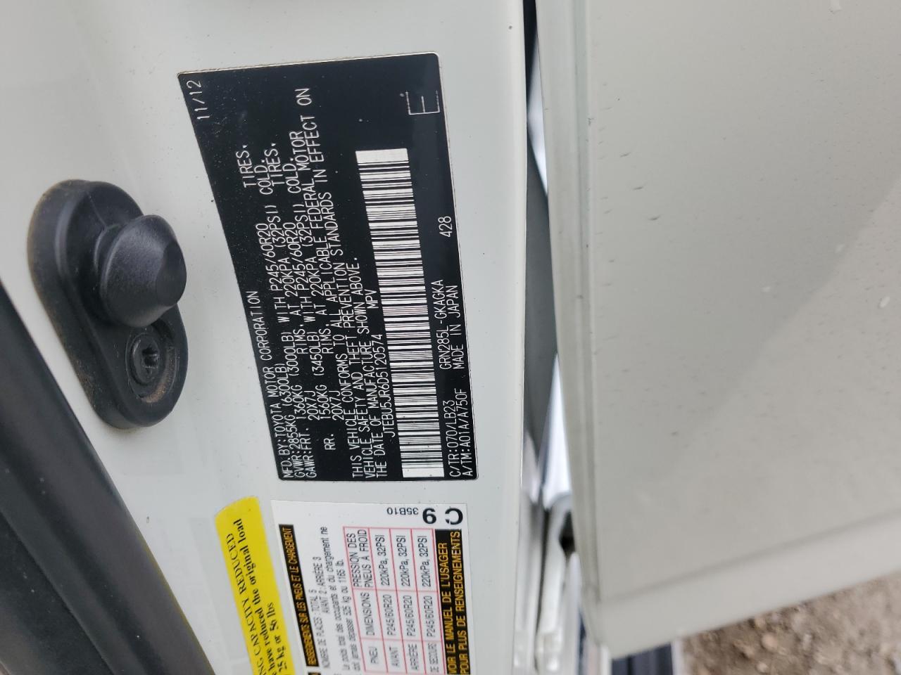 2013 TOYOTA 4Runner