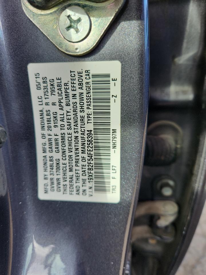 2015 HONDA CIVIC