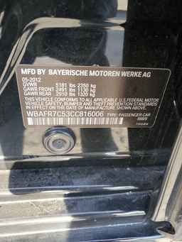 2012 BMW 5 series