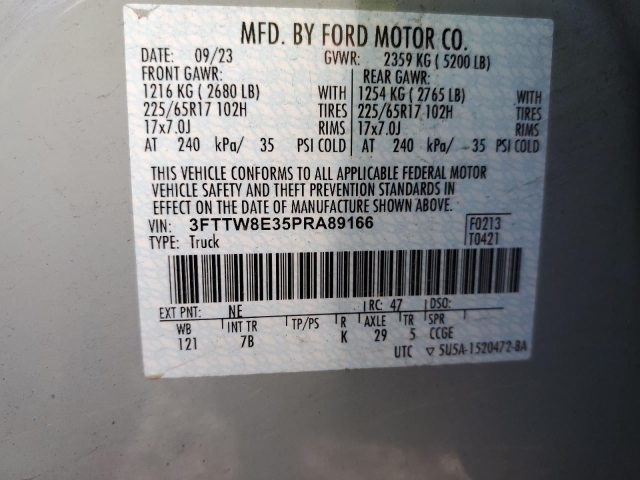 2023 FORD Maverick