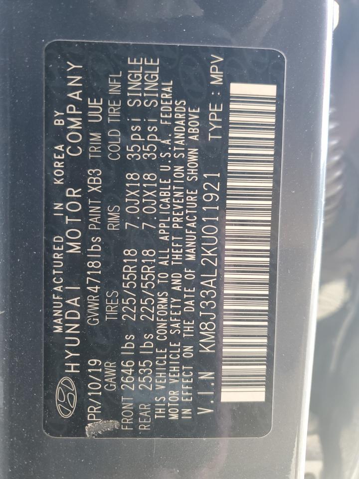 2019 HYUNDAI TUCSON