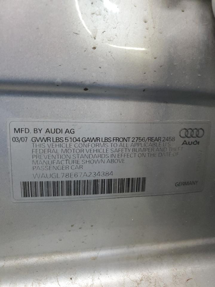 2007 AUDI S4