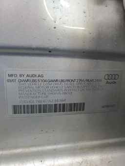 2007 AUDI S4
