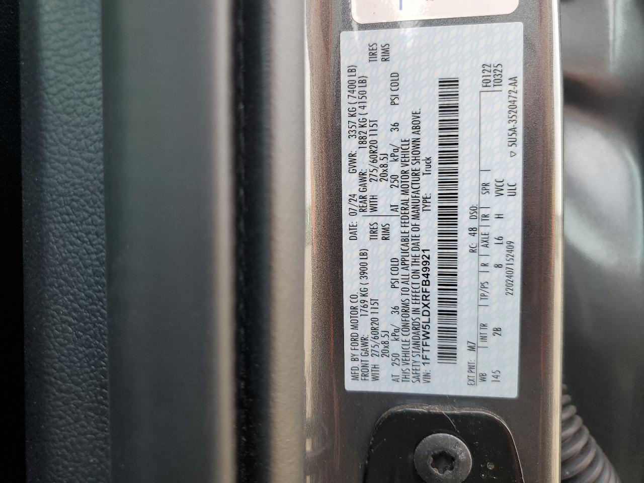 2024 FORD F-150