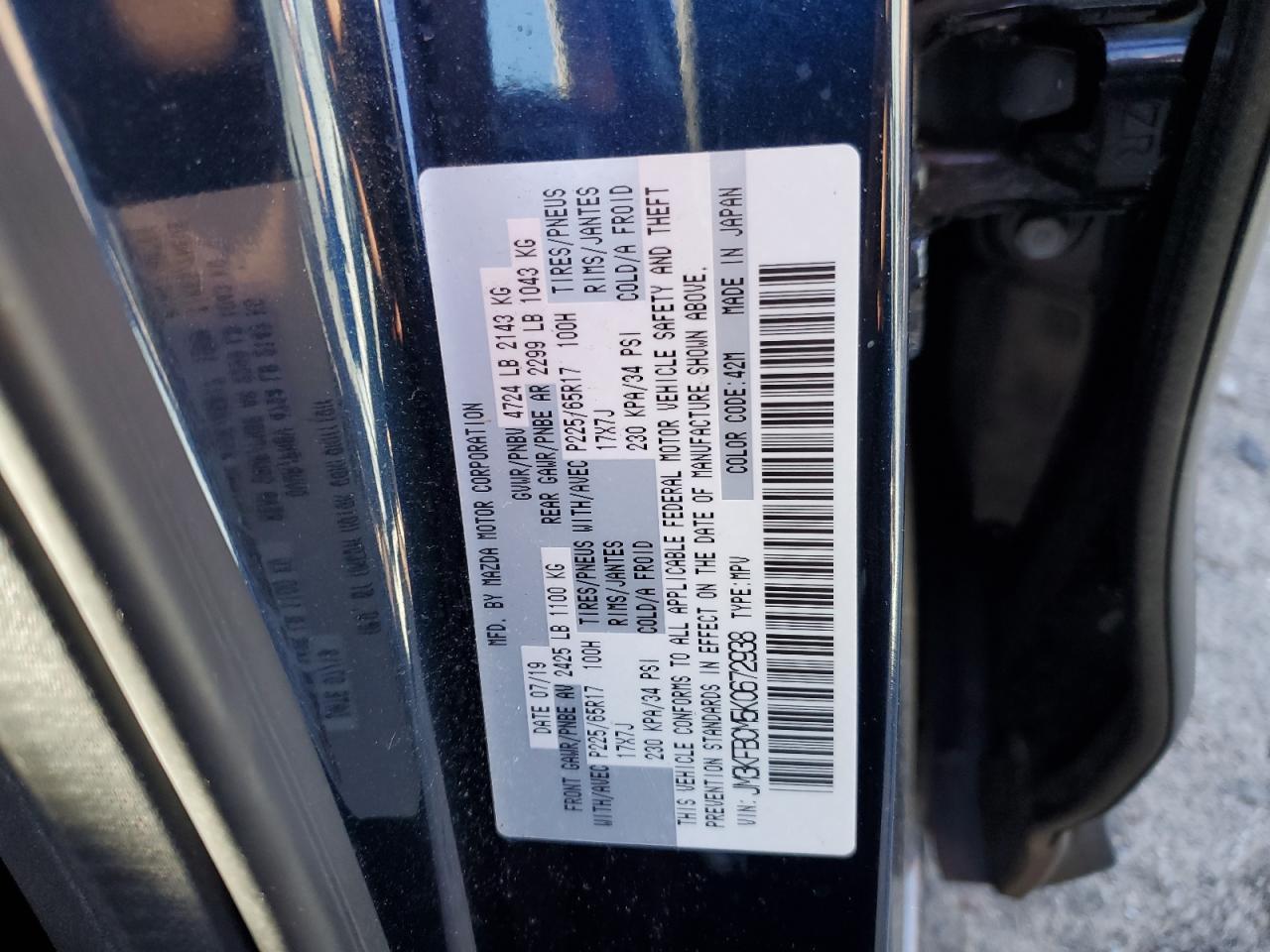 2019 MAZDA CX-5