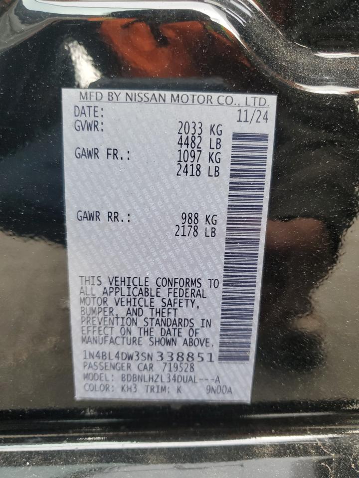 2025 NISSAN ALTIMA