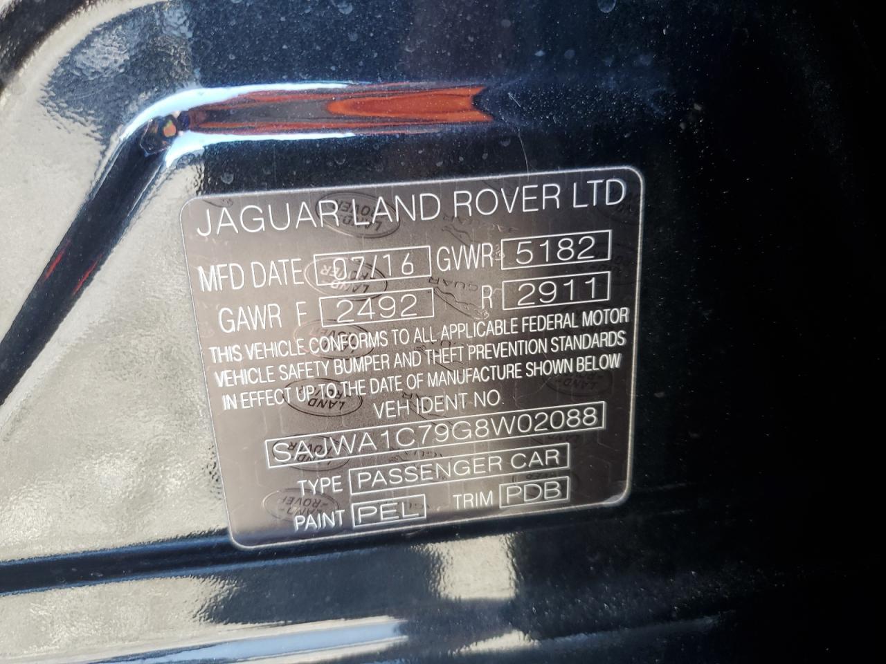 2016 JAGUAR Xj-Series