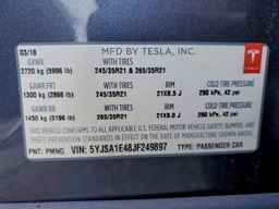 2018 TESLA MODEL S
