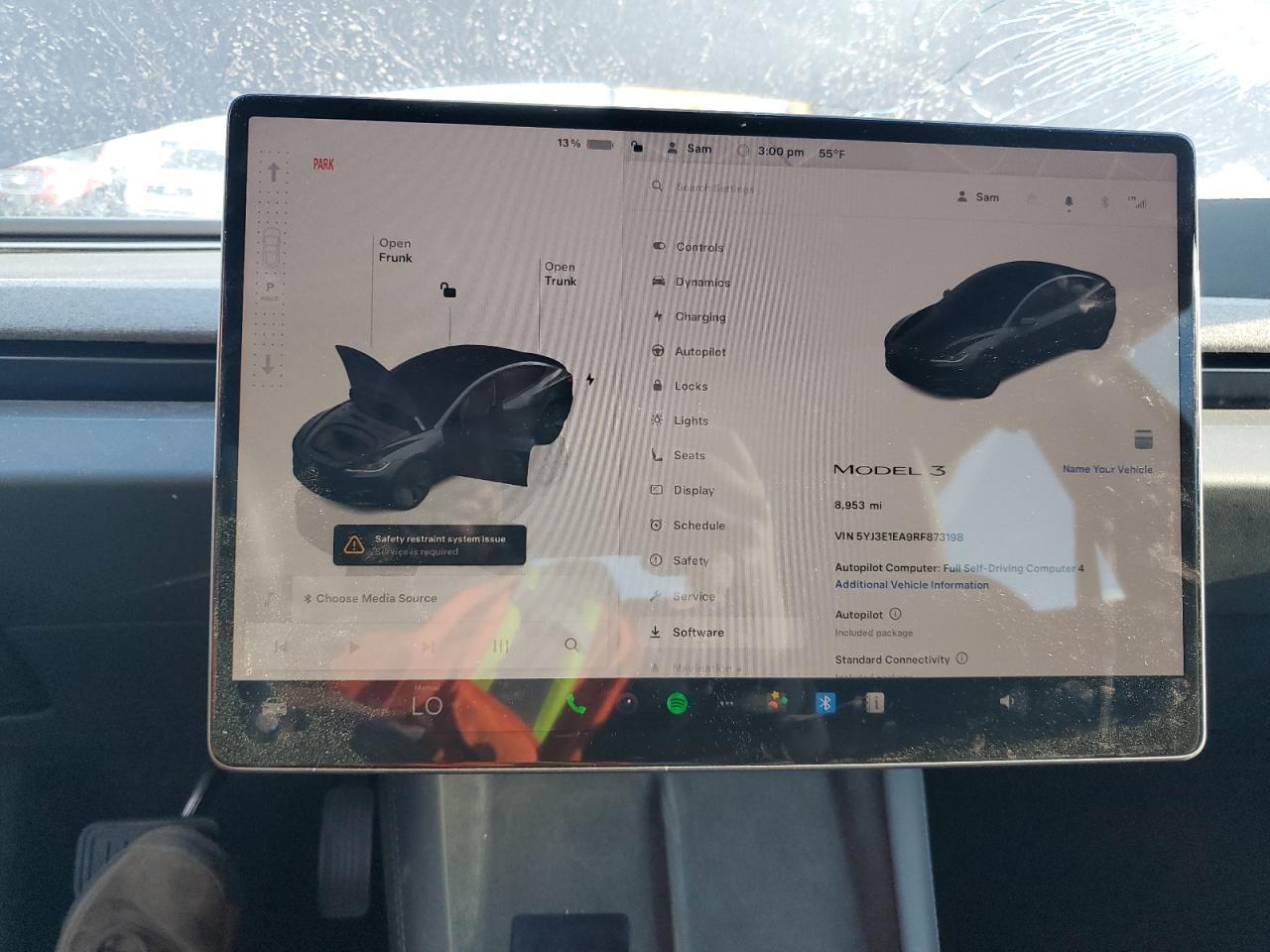 2024 TESLA MODEL 3