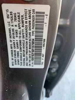 2015 HONDA CIVIC