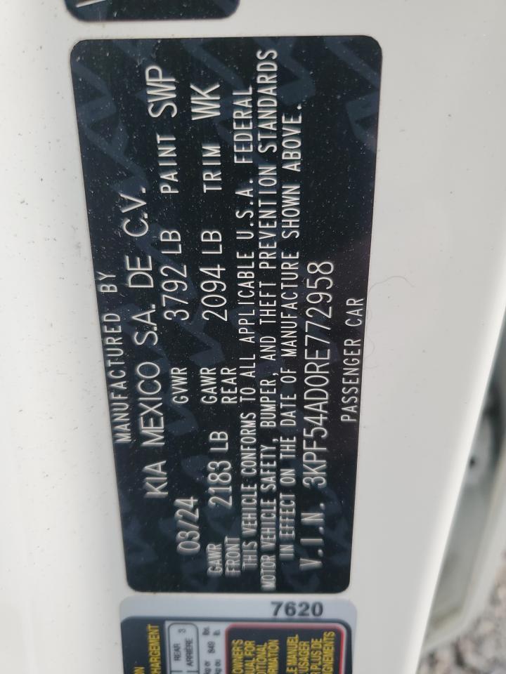2024 KIA FORTE