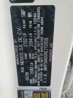 2024 KIA FORTE