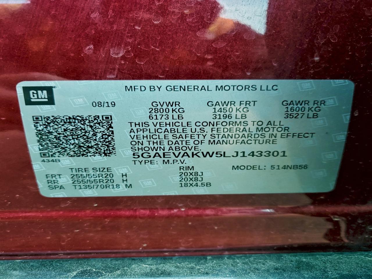 2020 BUICK ENCLAVE