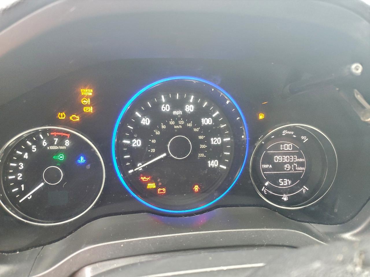 2017 HONDA HR-V