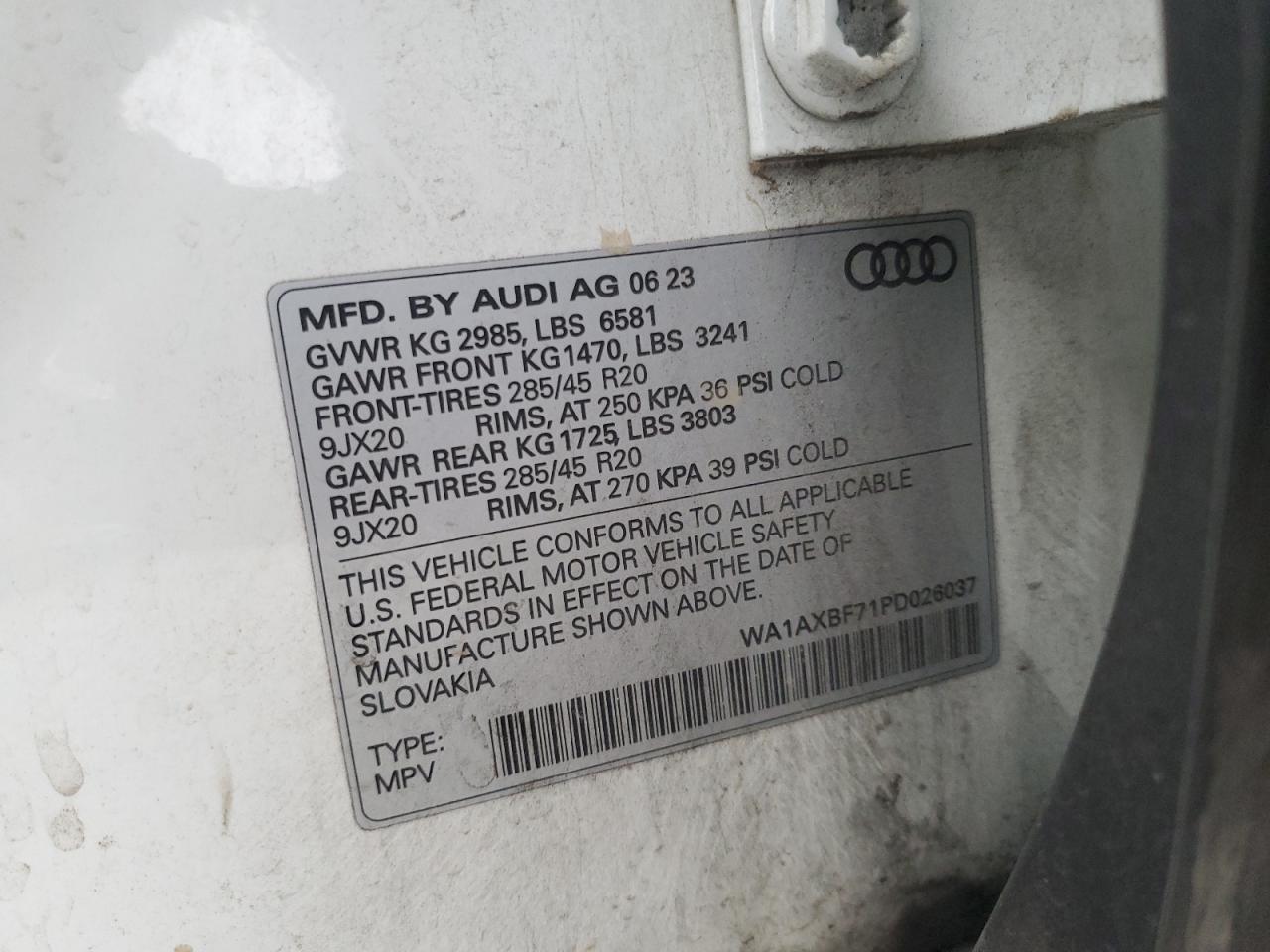 2023 AUDI Q7