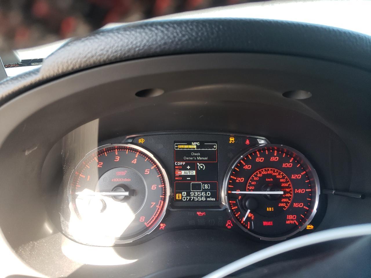 2015 SUBARU WRX