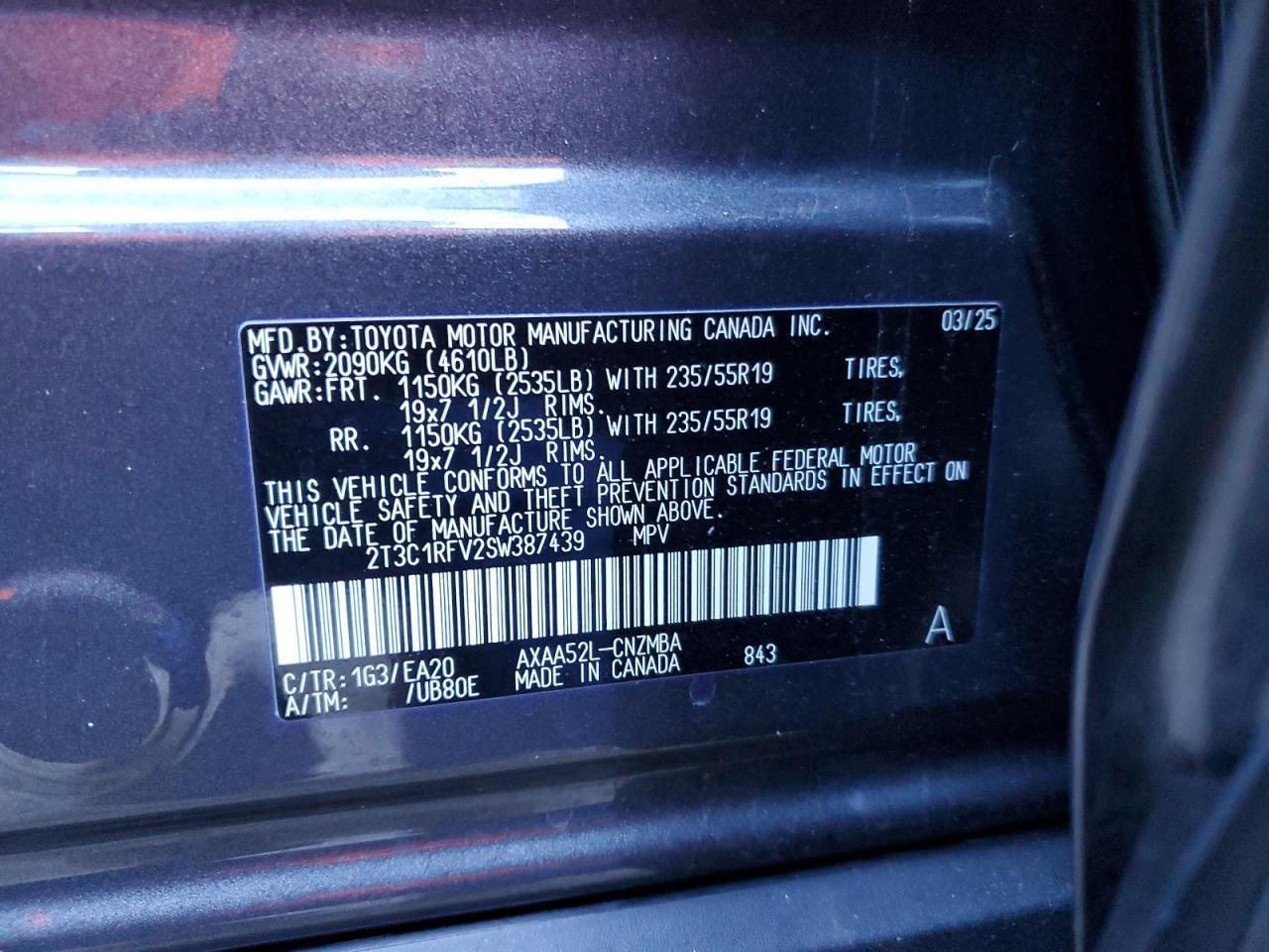 2025 TOYOTA RAV4
