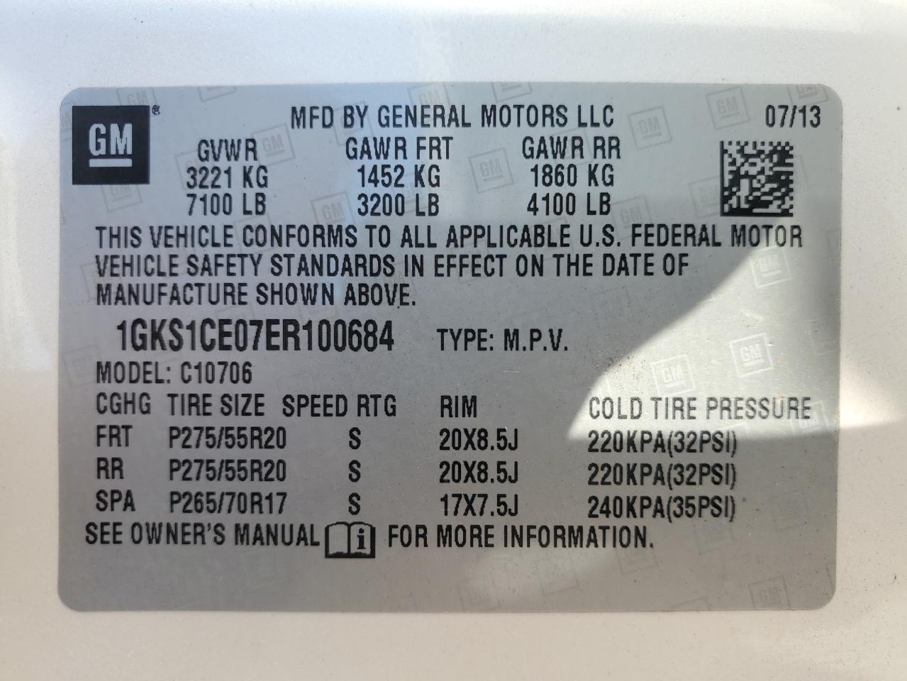 2014 GMC Yukon