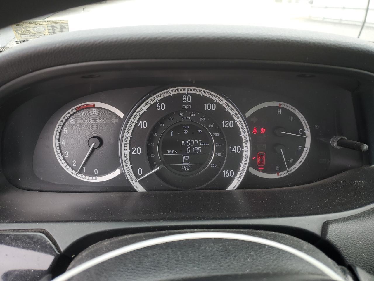 2017 HONDA ACCORD