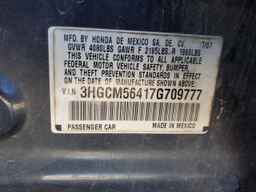 2007 HONDA ACCORD