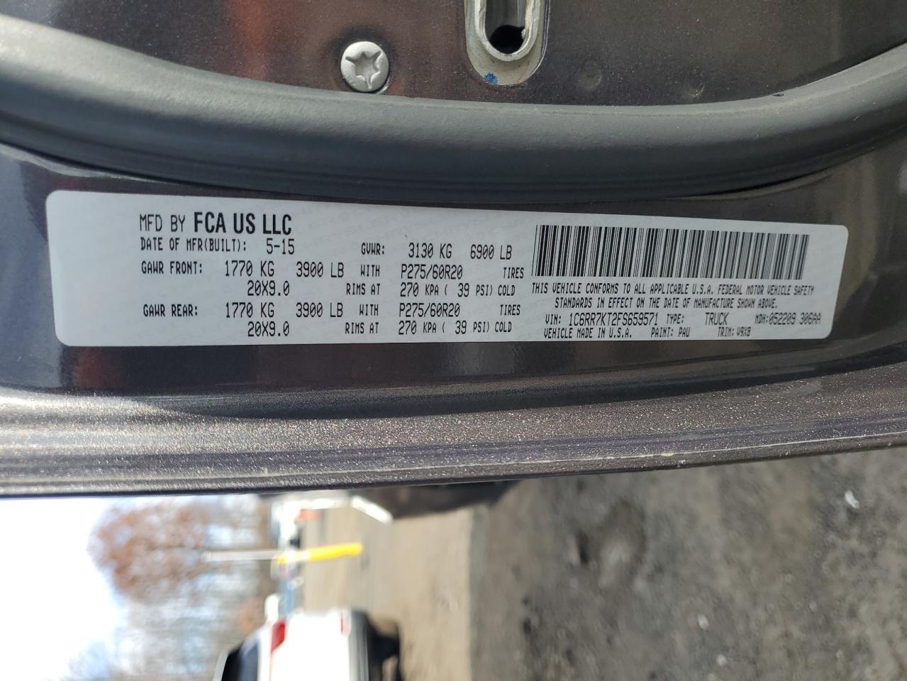 2015 RAM 1500