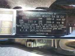 2017 KIA FORTE