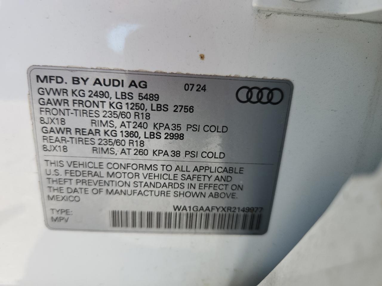 2024 AUDI Q5