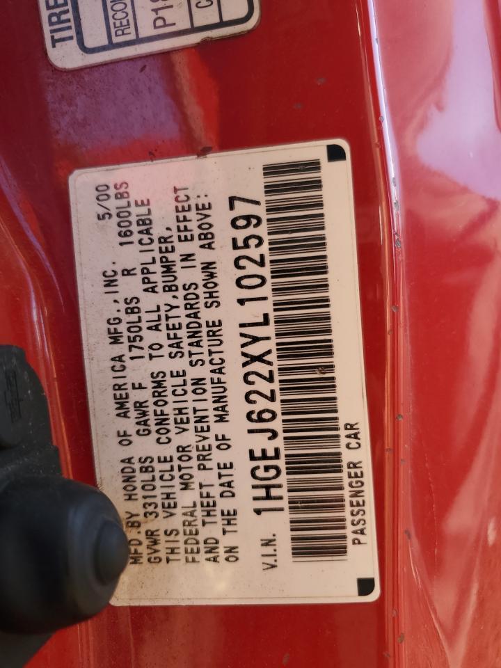 2000 HONDA CIVIC