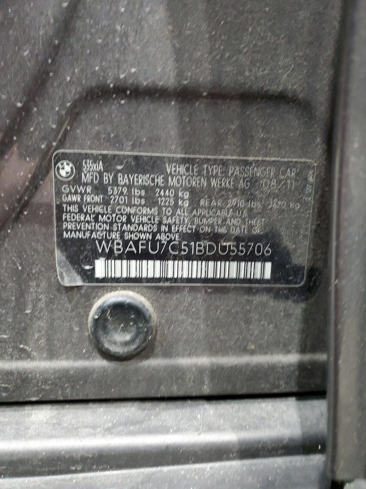 2011 BMW 5 series