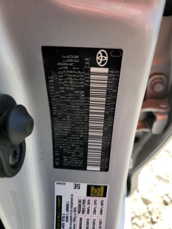 2024 TOYOTA COROLLA
