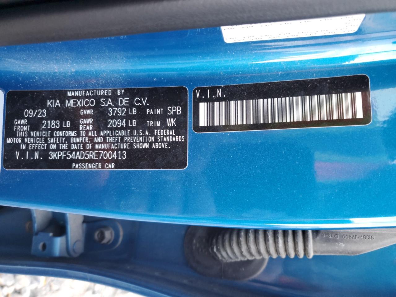 2024 KIA FORTE