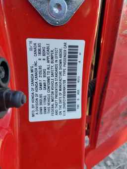 2016 HONDA CIVIC